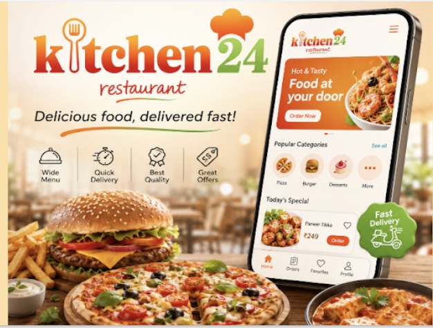 Kitchen24 - Food Delivery App